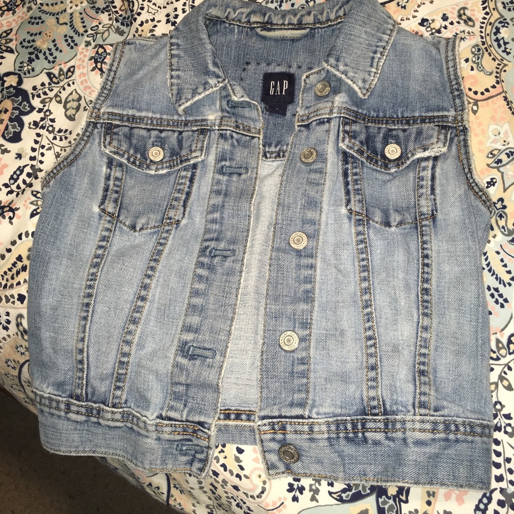 Gap denim vest